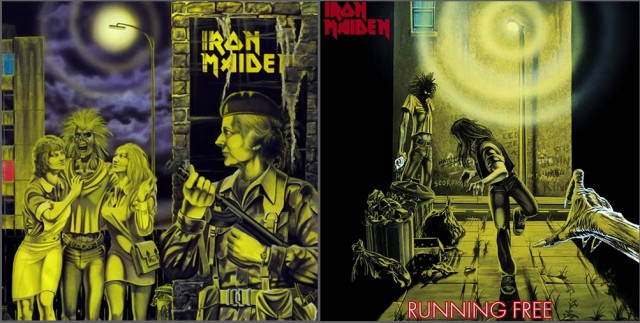 Эдди Хед на обложках Iron Maiden