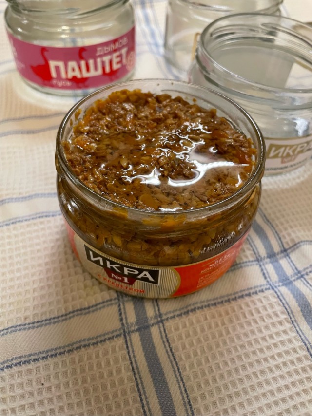 Грибная икра из замороженных лисичек