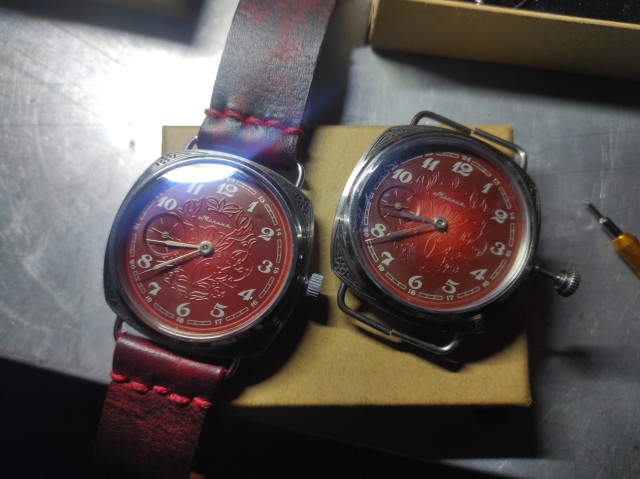 Часы, сделанные руками