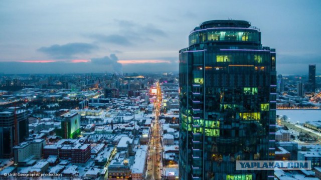 Реконструкция панорамы Екатеринбурга 19 века