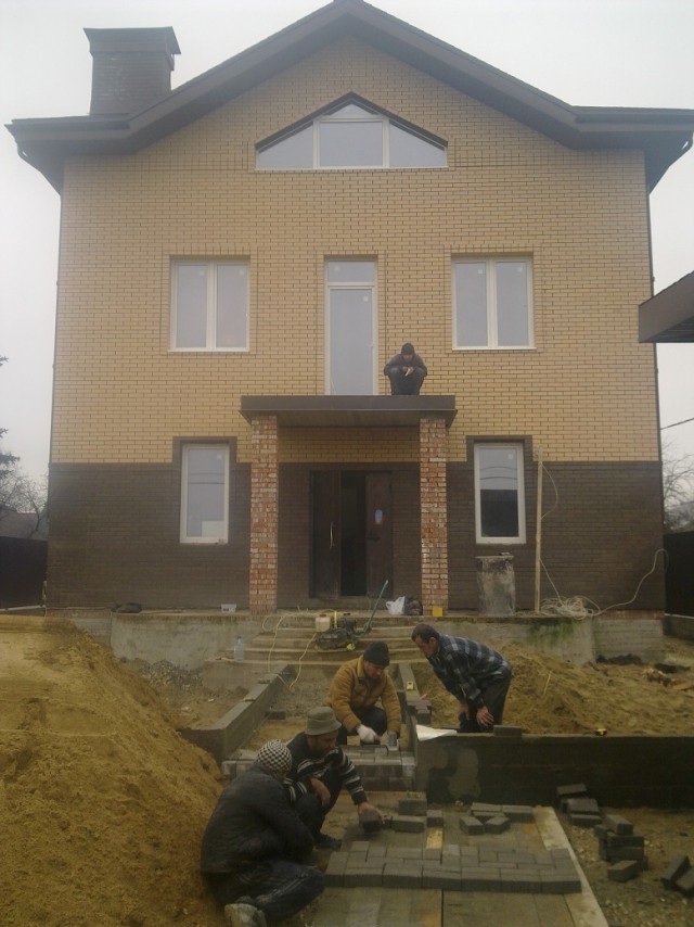 Стройка дома