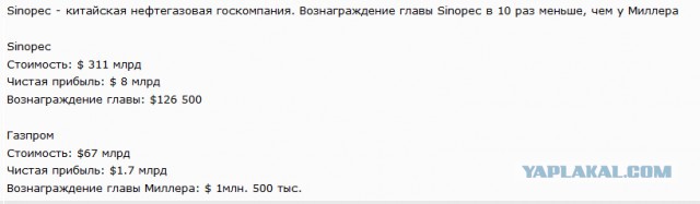 "Национальное достояние России" (Газпром) на сегодня 2,433 трлн. руб. долга.
