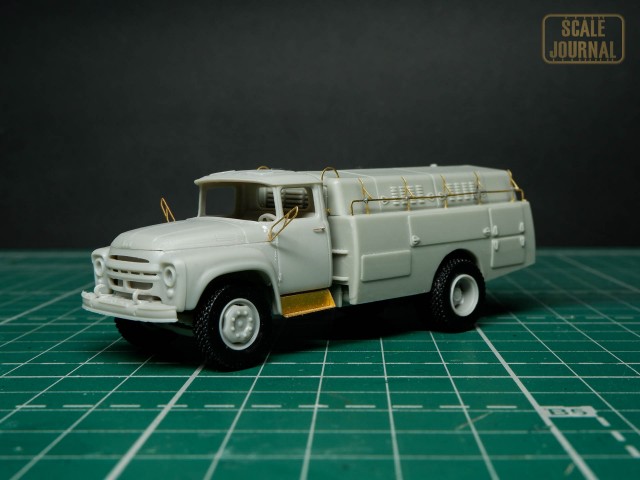 Моё хобби моделизм: АПА-50 на базе Зил-130 в масштабе 1/72