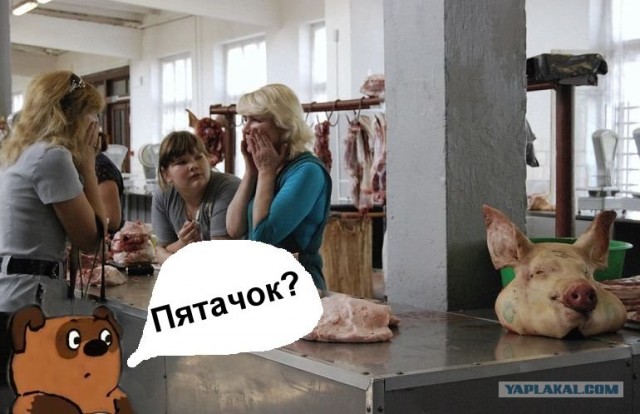 ФОТОЖАБА: Мясной рынок