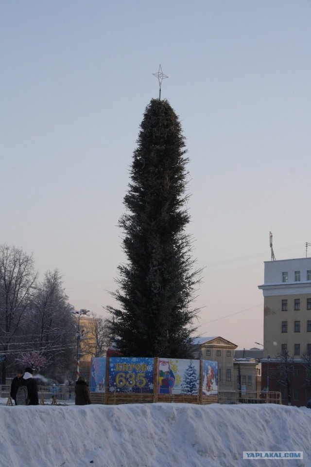 У нас в городе поставили ЙОЛКУ
