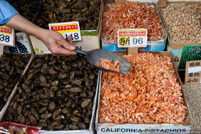 Продуктовый рынок в Гонконге