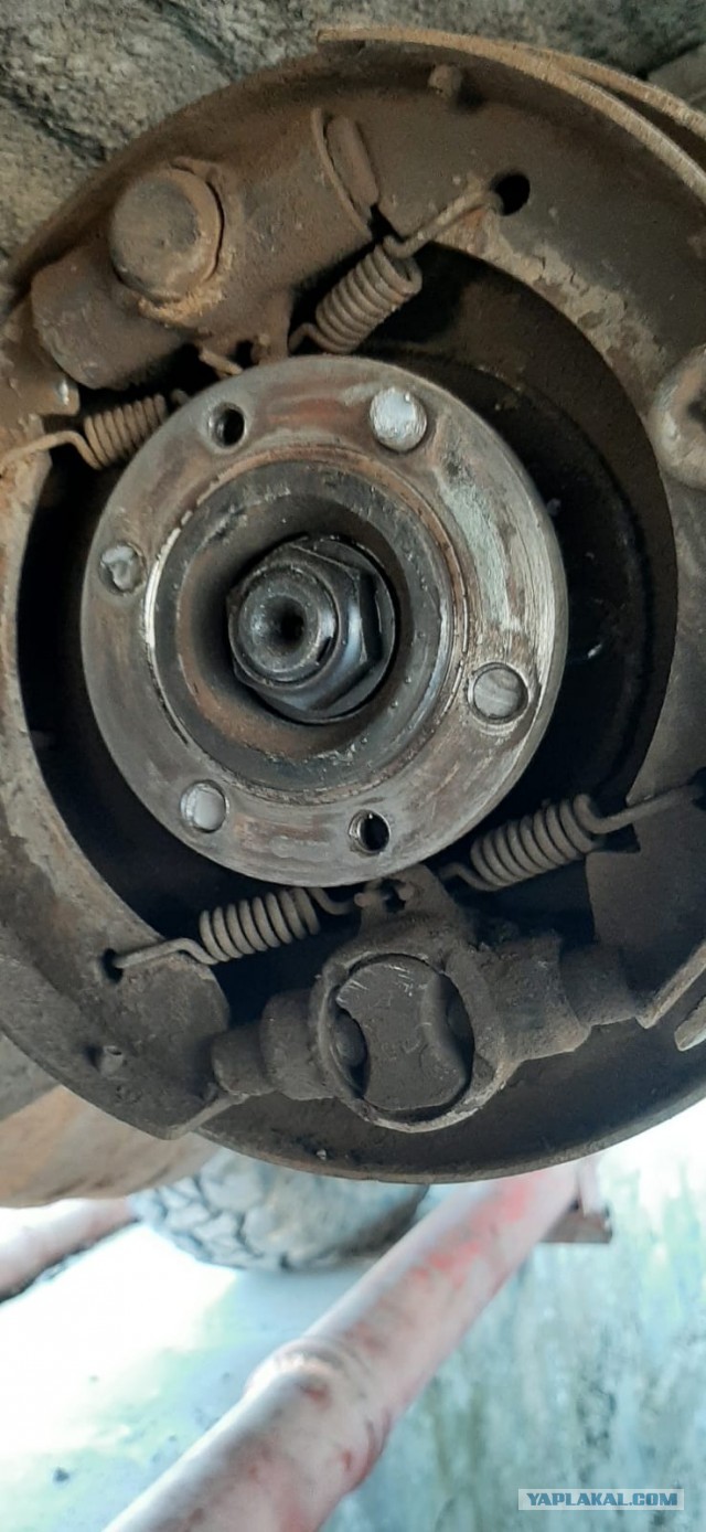 Оторвало кардан на буханке, ремонт.