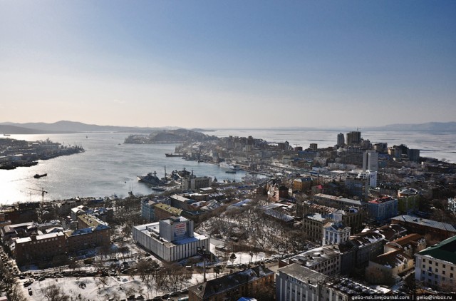 Дальний Восток. Панорамы Владивостока.