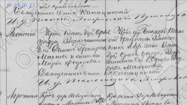 Как я в госархиве предков искал