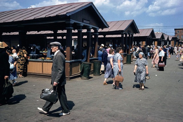 Прогулка по Москве 1960 года
