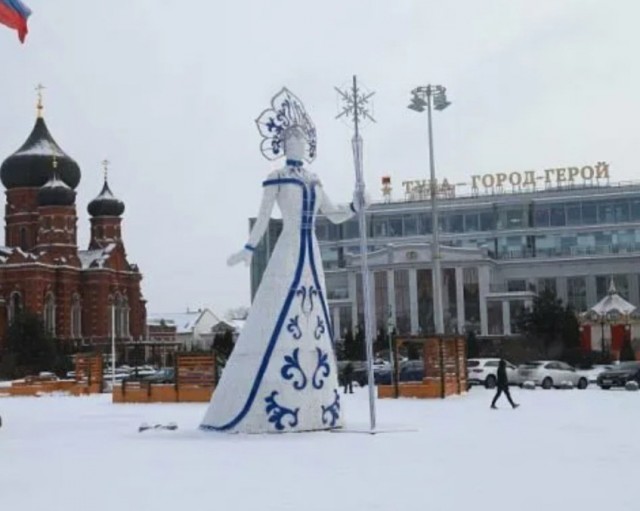 Пожалуй самая симпатичная Снегурочка России появилась в Орле.