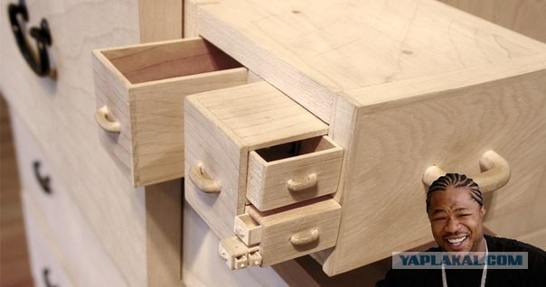 Спасибо, XZIBIT, что прокачал мой шкафчик!