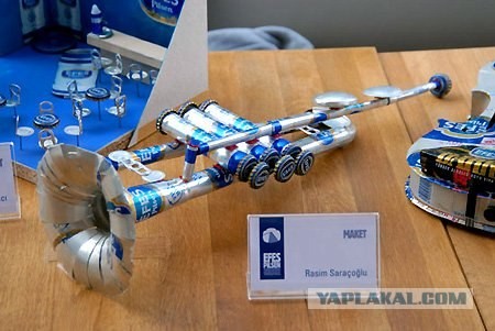 Поделки из пивных банок (6 фото)