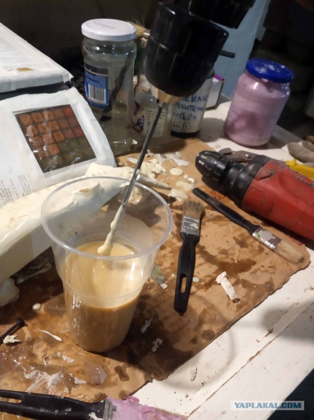 Изготовление декоративного панно "Осетровые"