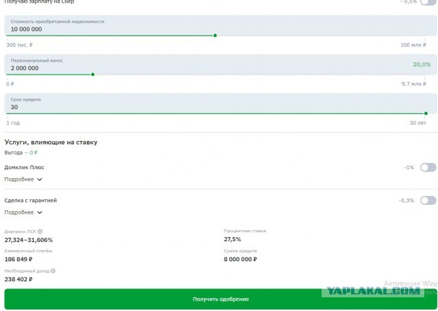 Сбер повышает ставки на 3% по всем базовым ипотечным программам