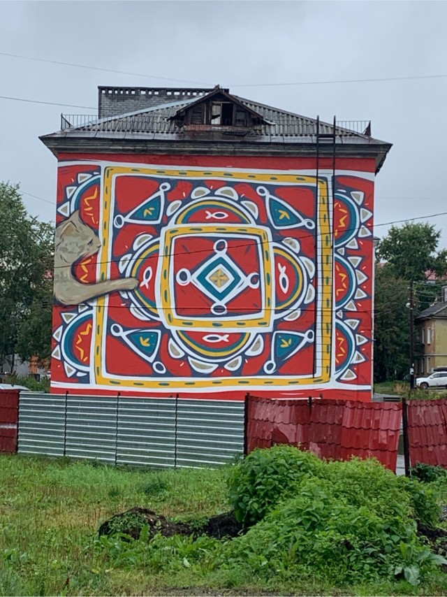 Муралы города Пскова