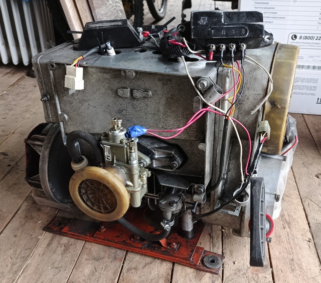 Мужики.. Мотор от бурана