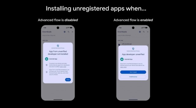 Google усложнит скачивание приложений на Android