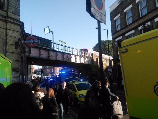 На станции метро в Лондоне прогремел взрыв