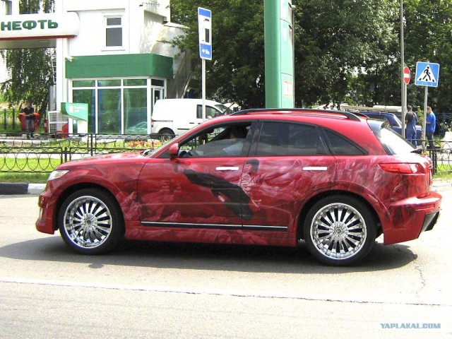 Аэрография автомобиля