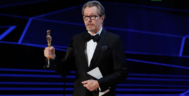 Гэри Олдмену вручили «Оскар» в категории «Лучший актер»