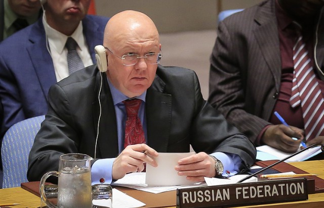 Россия наложила вето на резолюцию США по Сирии в Совете безопасности ООН