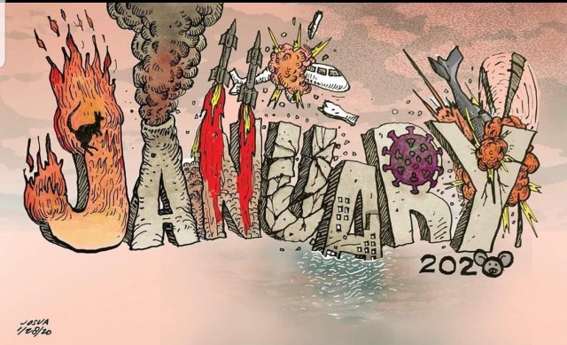 Датское издание Jyllands-Posten опубликовало такую карикатуру о новом коронавирусе из Китая