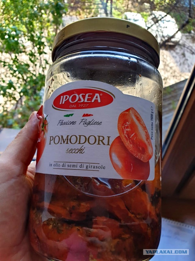 Pomodori secchi, или снова вяленые помидоры