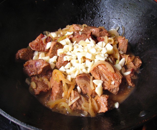 Тавранчук, мясо в квасе