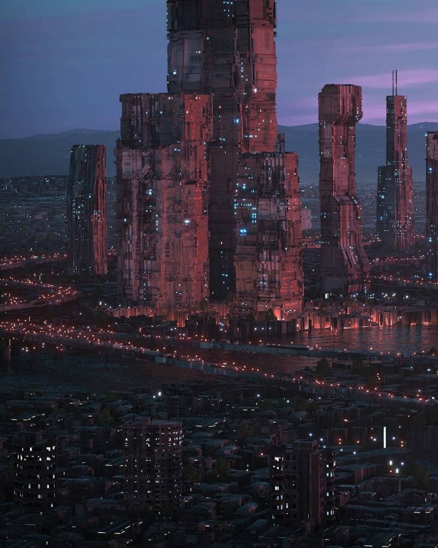 Как будут выглядеть города, если многоэтажка достигнет высшей ступени эволюции