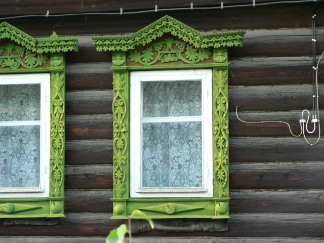 г.Семёнов. Наличники на окна (82 фото)