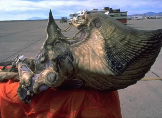 Фото со съёмок фильма: "День независимости", 1996