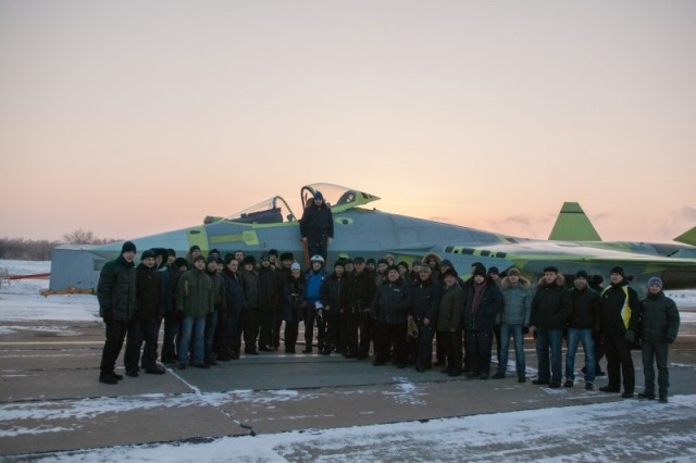 Российский истребитель пятого поколения. Т-50