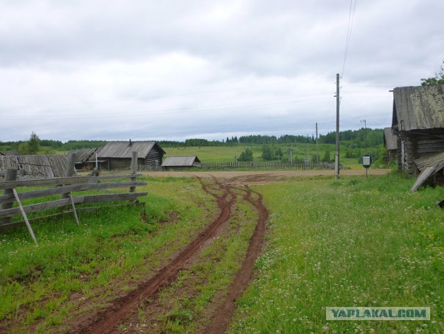 Вот и ещё одна деревушка умерла...