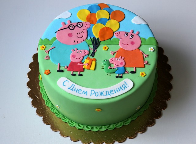 У кондитера не смогли отсудить 20 тысяч долларов за торт со свинкой Пеппой