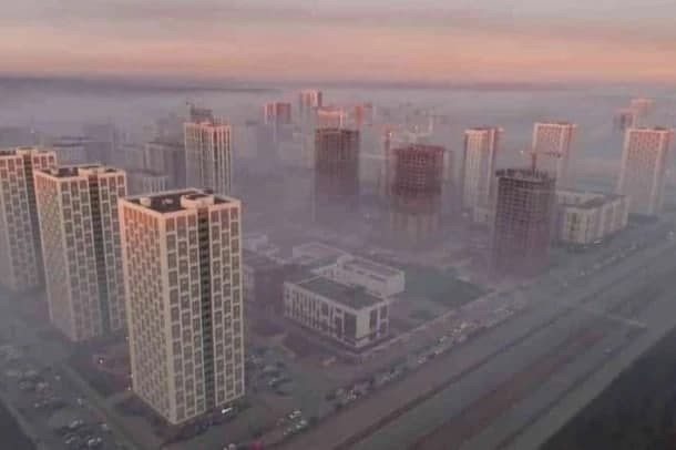 Екатеринбург превратился в Сайлент Хилл — некоторые районы города серьезно заволокло смогом