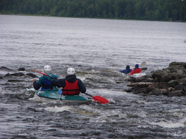 Сплав по р.Охта в 2008 году.