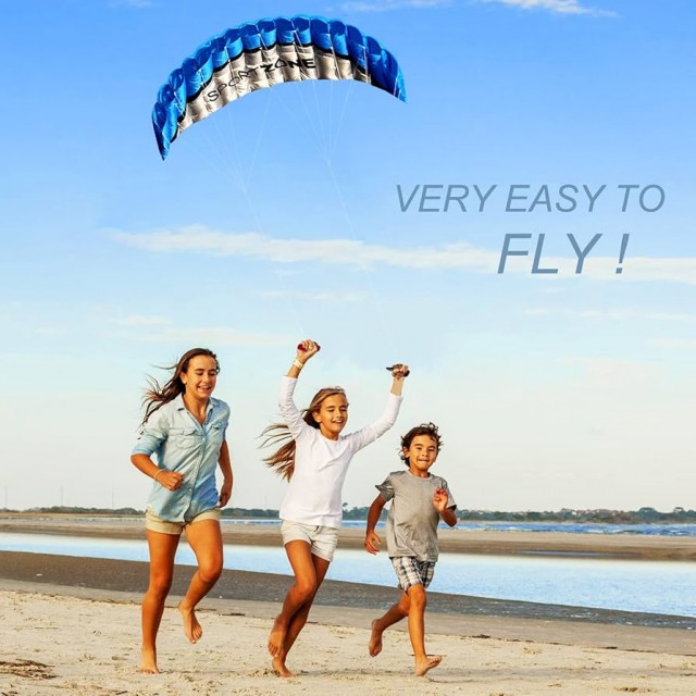 Ничего необычного, просто тест дешёвого парашюта с Amazon