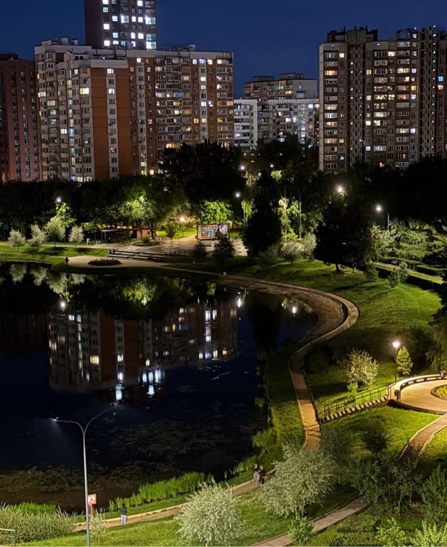 В каком месте Москвы сделано фото?