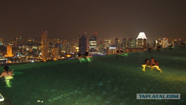 Сингапур. Гостиница "Марина Бэй"