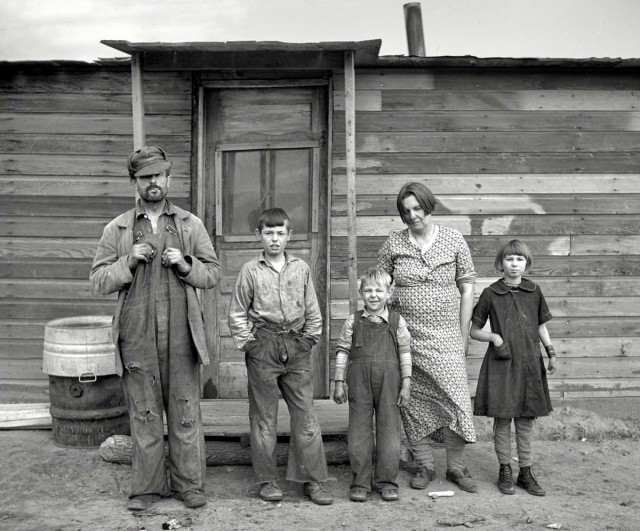 США времен Великой депрессии.