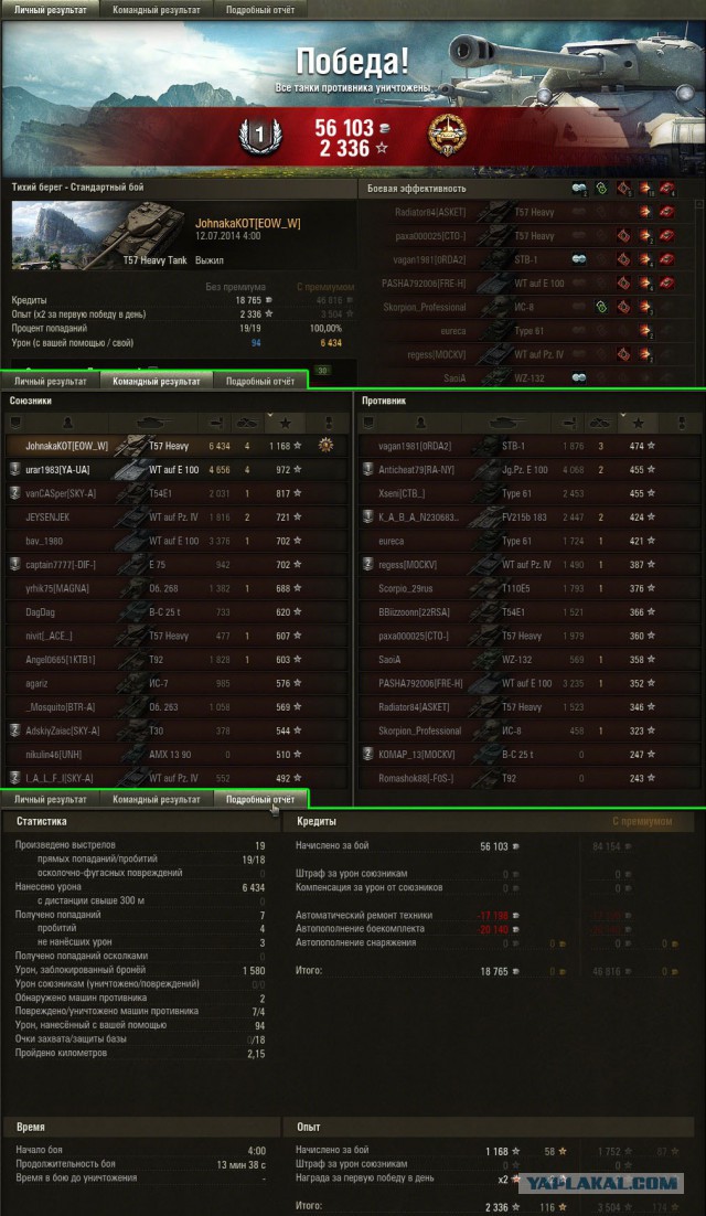 Wargaming 12, WoT сотоварищи