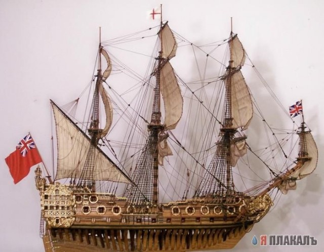 Модель парусника