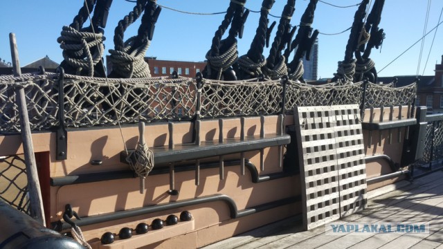 Посещение HMS Victory в г. Портсмут, Великобритания
