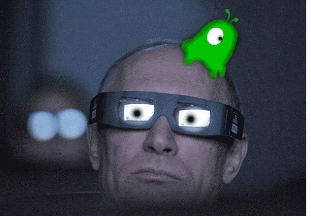 Фотожаба: Путин в 3D