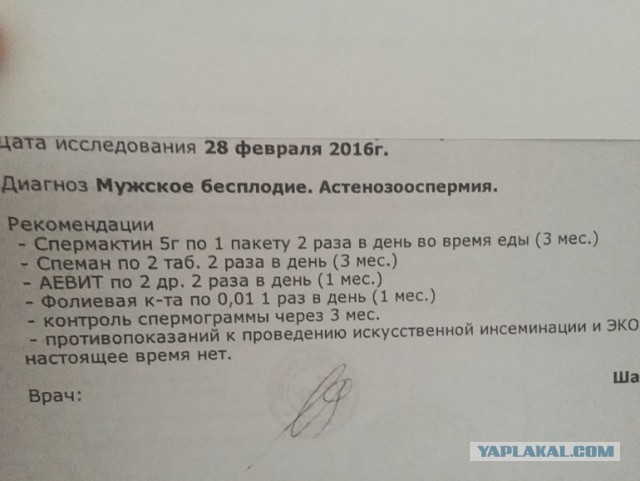 Жена залетела