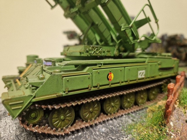 Рукоделия пост. 2П25 ЗРК 2К12 "Куб" SAM - 6 от Trumpeter
