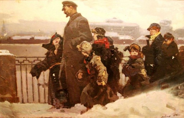 Жизнь Дзержинского в живописи и скульптуре
