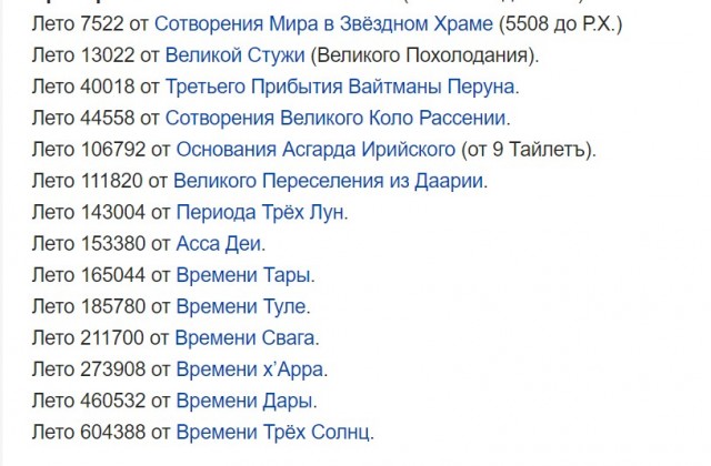 С Новолетием! 7533 наступило новое Лето