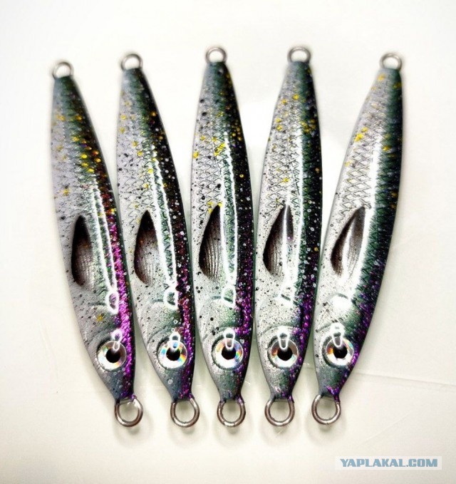 Изготавливаю на заказ рыболовные спиннинговые приманки (блесны-пилькеры).